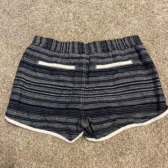 Athleta Striped Athletic Shorts - Picture 2 of 3